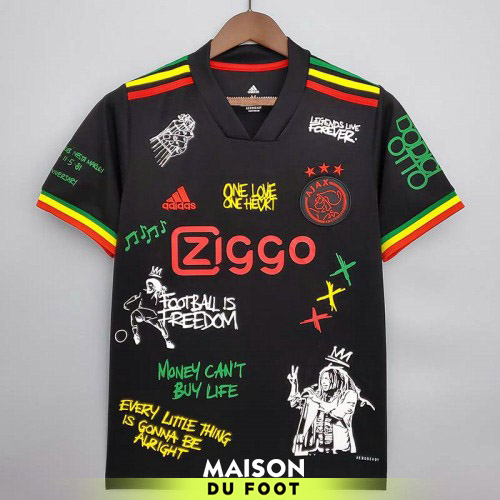 Maillot Ajax Amsterdam Concept Edition Bob Marley