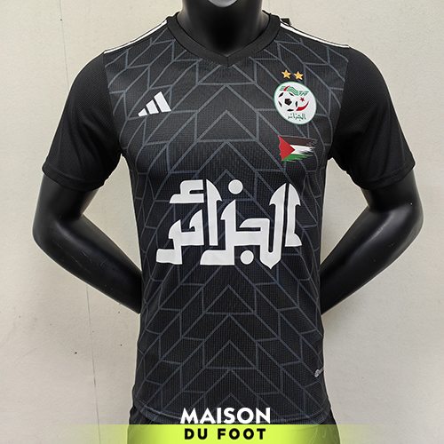 Maillot Algerie x Palestine 2023 Noir