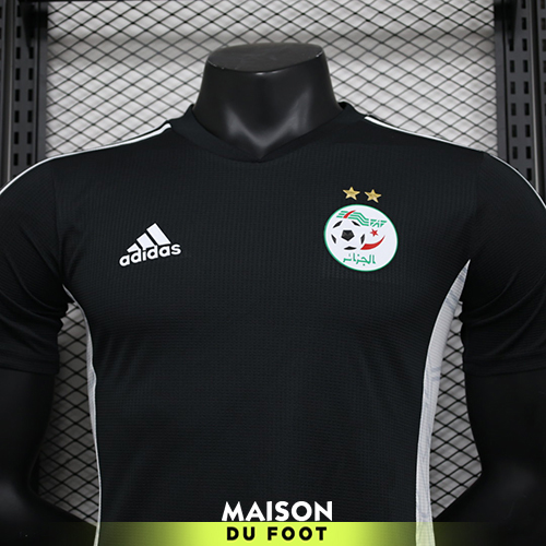 Maillot Match Algérie x Palestine Noir