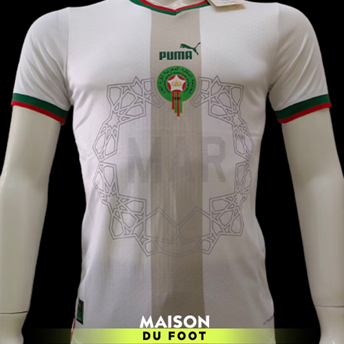 Maillot Match Maroc Exterieur 2022/2023 - Maison Du Foot