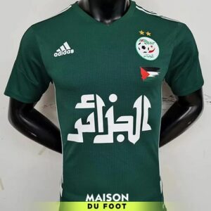 Maillot Match Algérie x Palestine Green Edition 2023/2024
