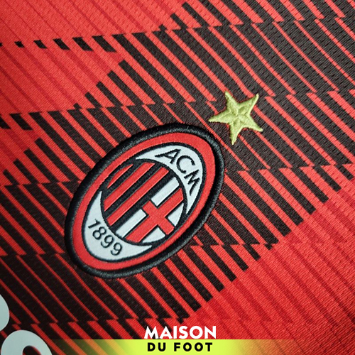 Maillot AC Milan 2023 2024 domicile rouge - Footbebe