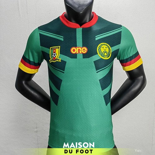 Créer Son Maillot de Foot Cameroun Exterieur Coupe du monde 2022