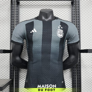 Maillot Match Argentine Noir Gris Edition 2023/2024