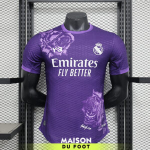 Maillot Match Real Madrid Y3 Violet 2024/2025